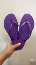 Chinelo havaianas slim lilás escuro