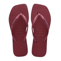 Chinelo Havaianas Slim Logo Mettalic Amaranto