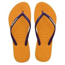 Chinelo Havaianas Slim Logo Pop Up Feminino Chinelo Havaianas Slim Logo Pop Up Feminino