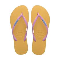 Chinelo Havaianas Slim Logo Pop-Up