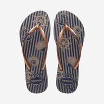 Chinelo Havaianas Slim Nautical Marinho Chinelo Havaianas Slim Nautical Marinho