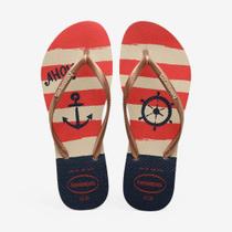 Chinelo Havaianas Slim Nautical Chinelo Havaianas Slim Nautical
