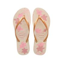 Chinelo havaianas slim organic bege Chinelo havaianas slim organic bege
