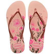 Chinelo Havaianas Slim Organic Feminino - Rosa