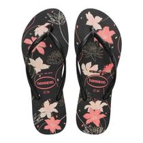 Chinelo Havaianas Slim Organic Floral - Original Chinelo Havaianas Slim Organic Floral - Original