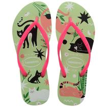 Chinelo Havaianas Slim Pets Feminino Cachorro E Gato