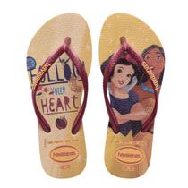 Chinelo Havaianas Slim Princesas Disney Meninas Infantil