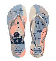 Chinelo Havaianas Slim Princesas Feminina Adulto/Infantil/Juvenil Lançamento - Havaianas Princesas 2023