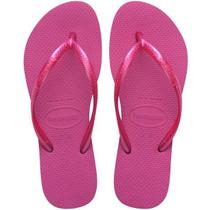 Chinelo havaianas slim rosa gum Chinelo havaianas slim rosa gum