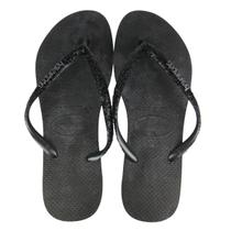 CHINELO HAVAIANAS SLIM SPARKLE 4146093 Cor:PRETOTAMANHO:39