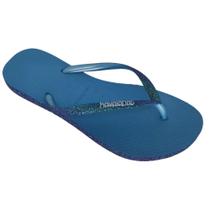 Chinelo Havaianas Slim Sparkle II Azul Náutico Chinelo Havaianas Slim Sparkle II Azul Náutico