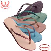 Chinelo Havaianas Slim Sparkle II - Com Glitter No Solado Chinelo Havaianas Slim Sparkle II - Com Glitter No Solado