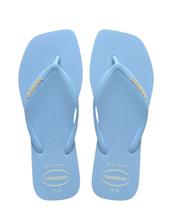 Chinelo Havaianas Slim Sq Popup Azul Lavanda