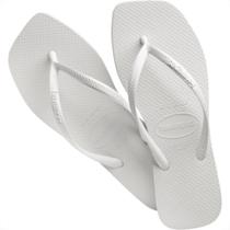Chinelo Havaianas Slim Square 37/38 Branco Chinelo Havaianas Slim Square 37/38 Branco