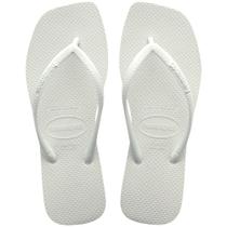 Chinelo Havaianas Slim Square Branco