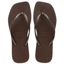 Chinelo Havaianas Slim Square Café Feminino Original