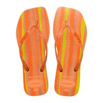 Chinelo Havaianas Slim Square Folia Carnaval