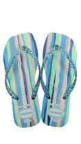 Chinelo Havaianas Slim Square Folia Chinelo Havaianas Slim Square Folia