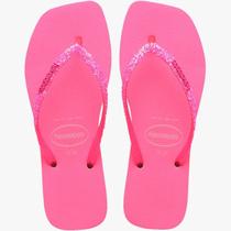 Chinelo Havaianas Slim Square Glitter Neon FC