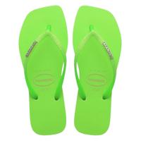 Chinelo Havaianas Slim Square Glitter Neon