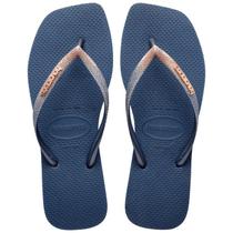 Chinelo Havaianas Slim Square Glitter Quadrada Com Brilho