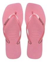 CHINELO Havaianas Slim Square Logo Metallic FC