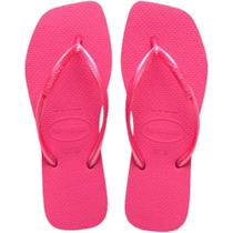Chinelo Havaianas Slim Square Logo Popup Fc Feminino