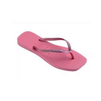 Chinelo havaianas slim square ref:4148102 feminino