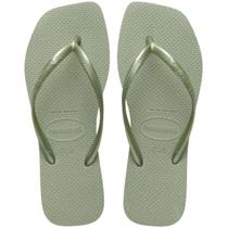 Chinelo Havaianas Slim Square Smoke Green 39/40 Feminino Original