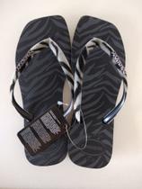 Chinelo havaianas slim Square Velvet camurca