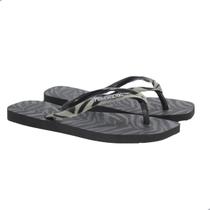 Chinelo Havaianas Slim Square Velvet Preto Chinelo Havaianas Slim Square Velvet Preto