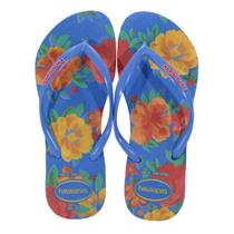 Chinelo Havaianas Slim Summer Bliss Azul Chinelo Havaianas Slim Summer Bliss Azul
