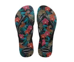 Chinelo Havaianas Slim Tropical Floral 39/40 Original Chinelo Havaianas Slim Tropical Floral 39/40 Original