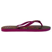 Chinelo havaianas slin summer bliss tiras finas ref: 7017812 feminino