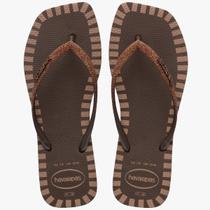 Chinelo Havaianas Sq Glit Contour Fc Chinelo Havaianas Sq Glit Contour Fc