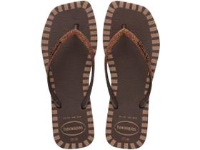 chinelo Havaianas Square glitter contour chinelo Havaianas Square glitter contour