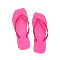 Chinelo Havaianas Square Glitter Neon FC Pink Chinelo Havaianas Square Glitter Neon FC Pink