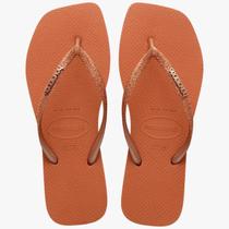 Chinelo Havaianas Square Glitter Original Tamanhos Grandes