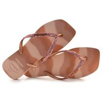 Chinelo Havaianas Square Glitter Party