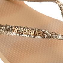 Chinelo Havaianas Square Glitter Party