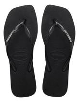 Chinelo Havaianas Square Logo Metálico
