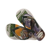 Chinelo Havaianas Star Wars - Bege/Verde