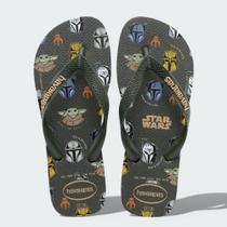 Chinelo Havaianas Star Wars - unissex - verde militar