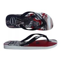 Chinelo Havaianas Stars Wars - Branco/Preto