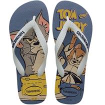 Chinelo Havaianas Tom E Jerry Warner Original Lançamento