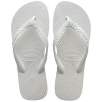 Chinelo Havaianas Top Adulto Tradicional Clássicas Cor:BrancoTamanho:47/48