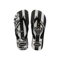 Chinelo Havaianas Top Atlético Mineiro Oficial Times Original Unissex Adulto Confortável