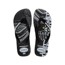 Chinelo Havaianas Top Atlético Mineiro Oficial Times Original Unissex Adulto Confortável