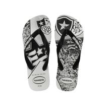 Chinelo Havaianas Top Botafogo Oficial Times Original Unissex Infantil Kids Confortável