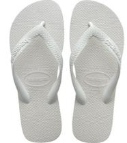 Chinelo Havaianas Top Branco Masculino e Feminino